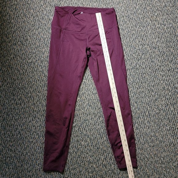 RBX Active Leggings Burgundy Size Medium - Picture 9 of 16